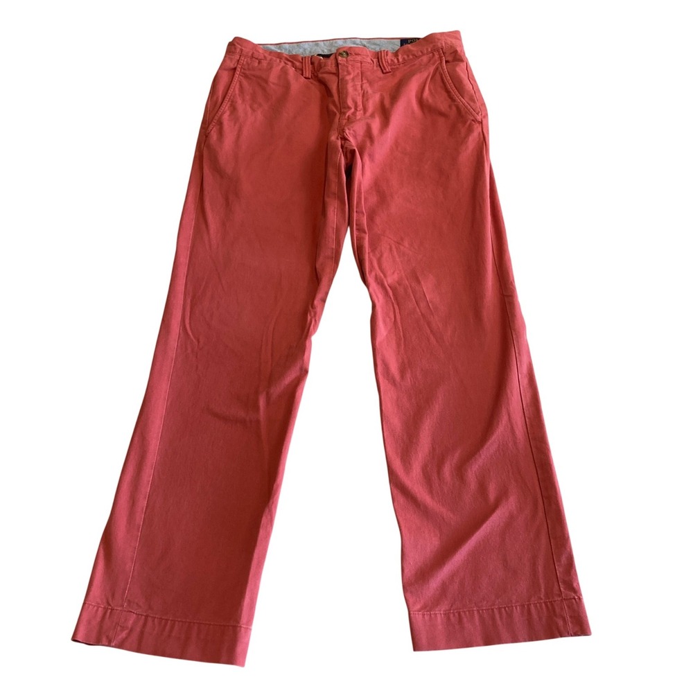 Polo Ralph Lauren Pants Mens 30x30 (Fit 30x29) Stretch Straight Fit Chinos Pink